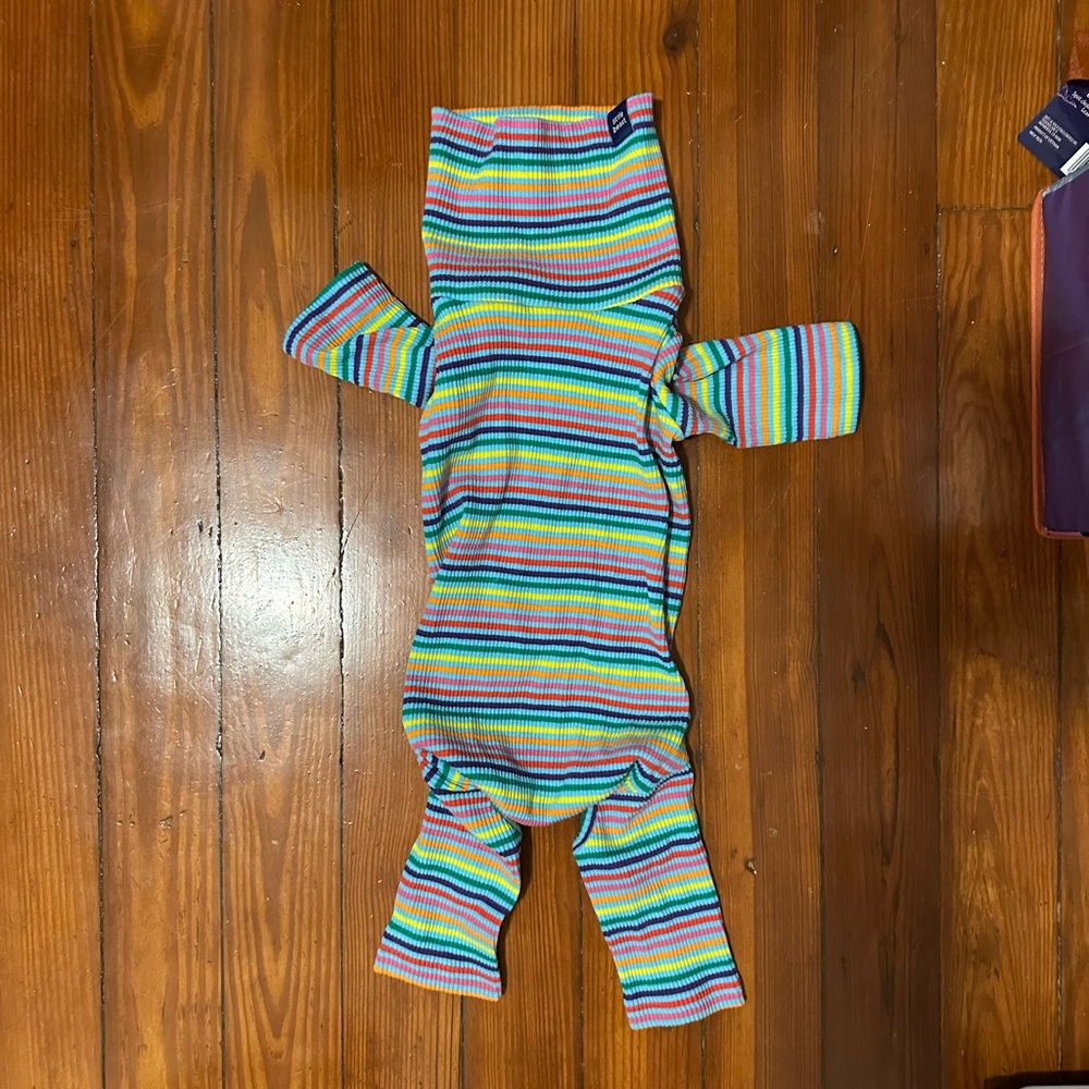 Dog Little Beast Turtleneck Onesie LARGE